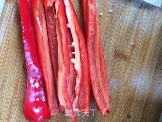 菜丁配肉丁的做法步骤：6