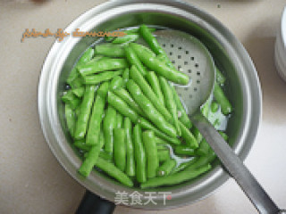 四季豆牛肉的做法步骤：2