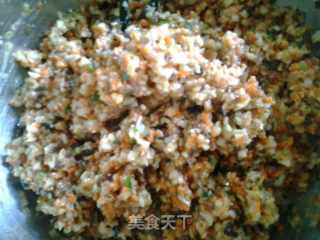 杏鲍菇胡萝卜木耳大肉饺的做法步骤：6