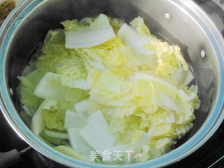油豆腐炖白菜的做法步骤：3