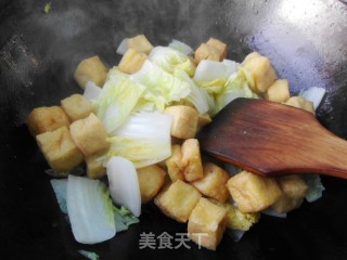 油豆腐炖白菜的做法步骤：6