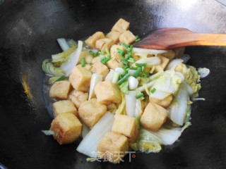 油豆腐炖白菜的做法步骤：8