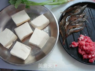香煎酿水豆腐的做法步骤：1