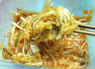 酸辣鸡杂（韩国泡菜版）的做法步骤：5