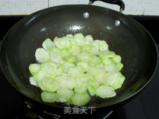 儿菜炒腊肠的做法步骤：6