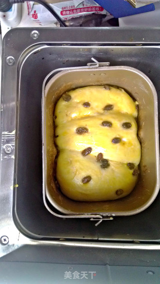 面包机迪艾法：蜂蜜葡萄干面包的做法步骤：10