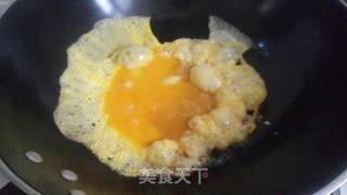韭菜苔炒鸡蛋的做法步骤：5