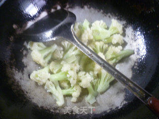 丝瓜花菜的做法步骤：6