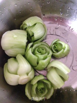 玫瑰油菜花园的做法步骤：6