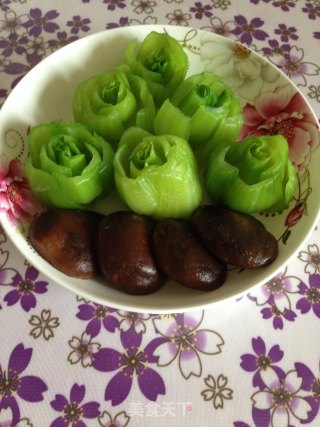 玫瑰油菜花园的做法步骤：8
