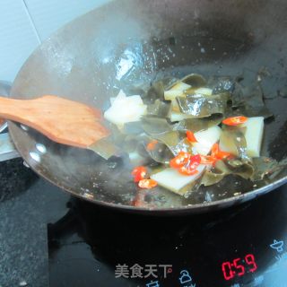海带烧米豆腐的做法步骤：4