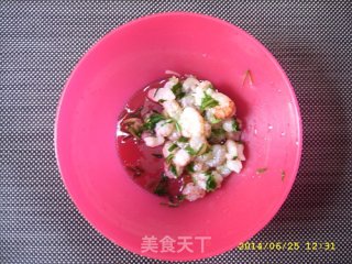 香葱鸡蛋虾仁煎饼的做法步骤：1