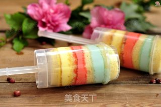 推推乐彩虹蛋糕的做法步骤：11