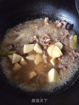 西红柿土豆炖牛腩的做法步骤：9