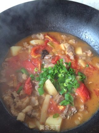 西红柿土豆炖牛腩的做法步骤：11
