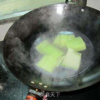 油拌白菜梗子的做法步骤：5
