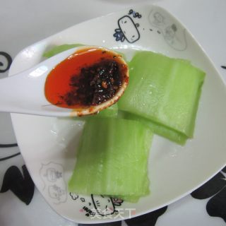 油拌白菜梗子的做法步骤：8