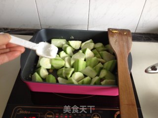 蚝油丝瓜炒蛋的做法步骤：5