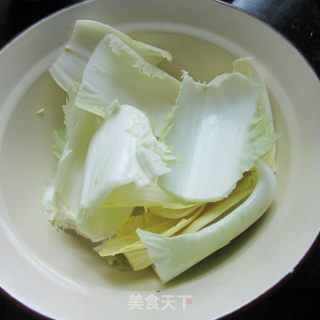豉香白菜心的做法步骤：1