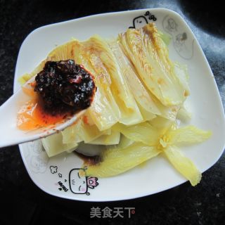 豉香白菜心的做法步骤：6
