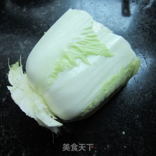 辣椒油泡白菜丝的做法步骤：1