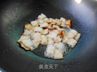 三丝炒五花肉的做法步骤：4