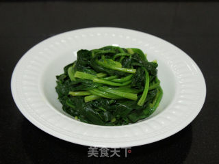 果仁菠菜的做法步骤：6
