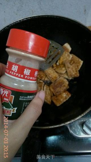 虎皮豆腐的做法步骤：8