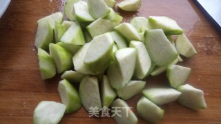 丝瓜油条的做法步骤：3