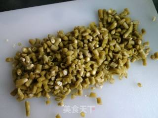 酸豆角肉末的做法步骤：3