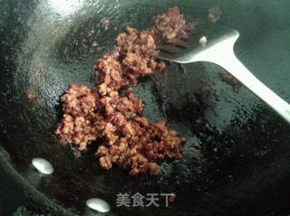 酸豆角肉末的做法步骤：8