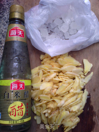 糖醋泡嫩姜的做法步骤：3