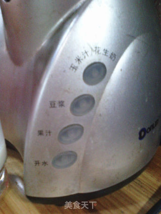 糯玉米豆浆的做法步骤：5