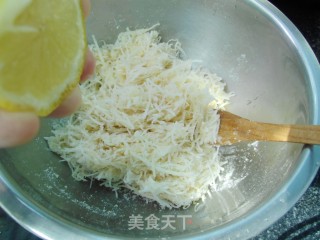 蛋白椰丝酥的做法步骤：4