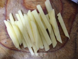炸薯条的做法步骤：2