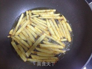 炸薯条的做法步骤：5