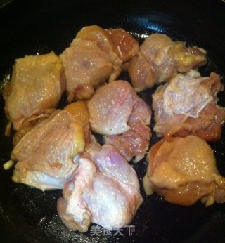 香煎鸡腿肉的做法步骤：5