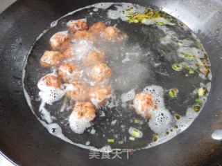 空心菜肉圆汤的做法步骤：8