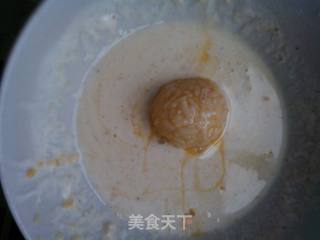 黄金丸子（剩饭版）的做法步骤：4