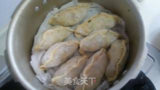 韭菜粉丝蒸饺的做法步骤：12