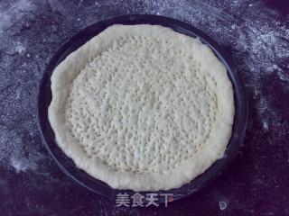 咖喱牛肉披萨的做法步骤：7