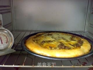 咖喱牛肉披萨的做法步骤：11