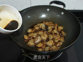 家常小炒肉的做法步骤：8