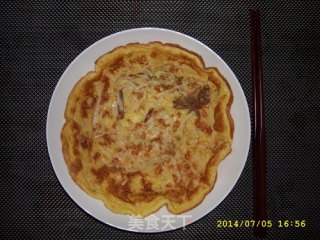 梅菜笋丝鸡蛋煎饼和金针菇笋丝鸡蛋煎饼的做法步骤：7