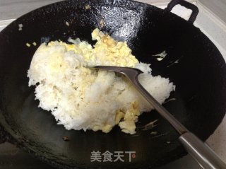 培根蛋炒饭的做法步骤：5