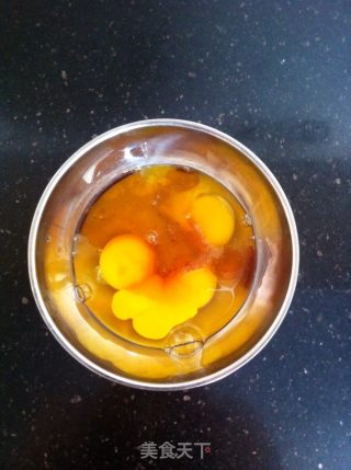 茎芥鸡蛋糊的做法步骤：2