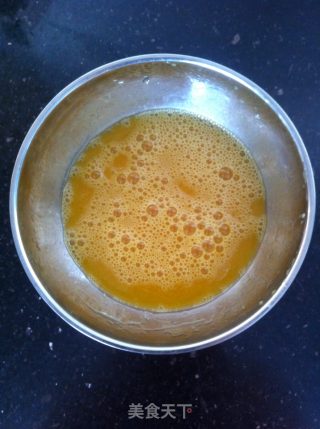 茎芥鸡蛋糊的做法步骤：3