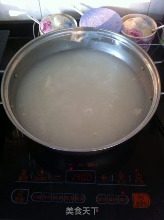 茎芥鸡蛋糊的做法步骤：7