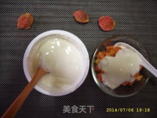 油桃芦荟酸奶的做法步骤：8