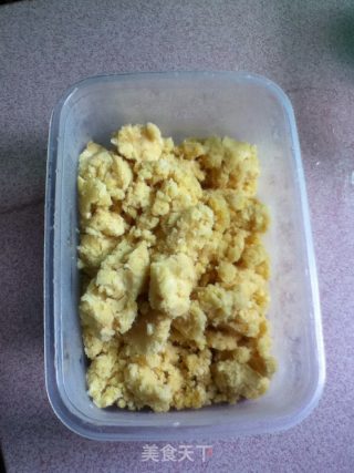花朵绿豆糯米粿的做法步骤：2